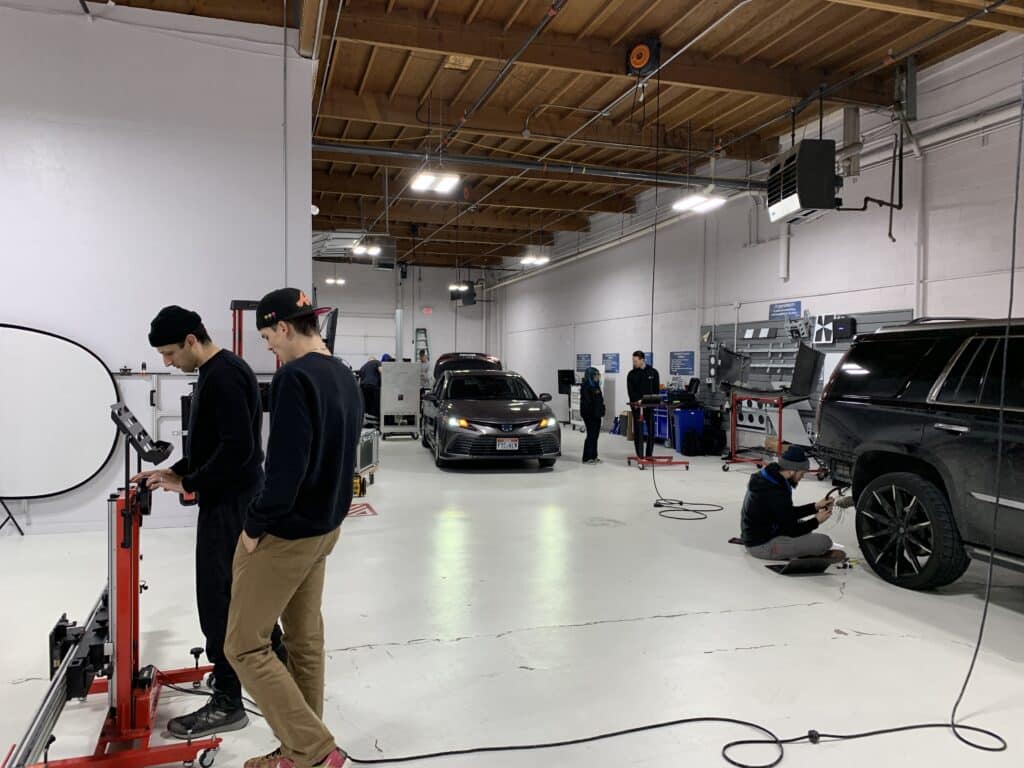 ADAS Calibration Technician Training Car ADAS