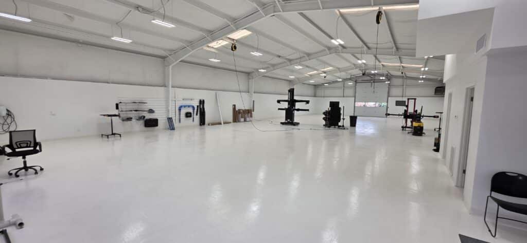 An open shot of the National Calibration Alliance calibration bays